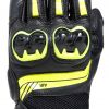 Dainese MIG 3 letní rukavice černé/fluo-žluté vel.S